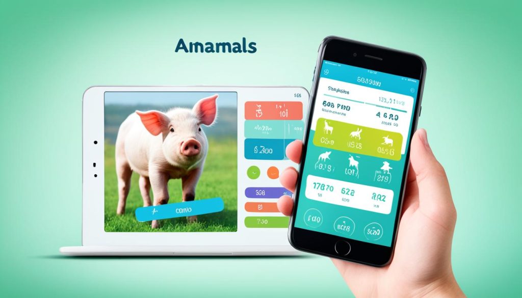 Aplicativo que pesa animais