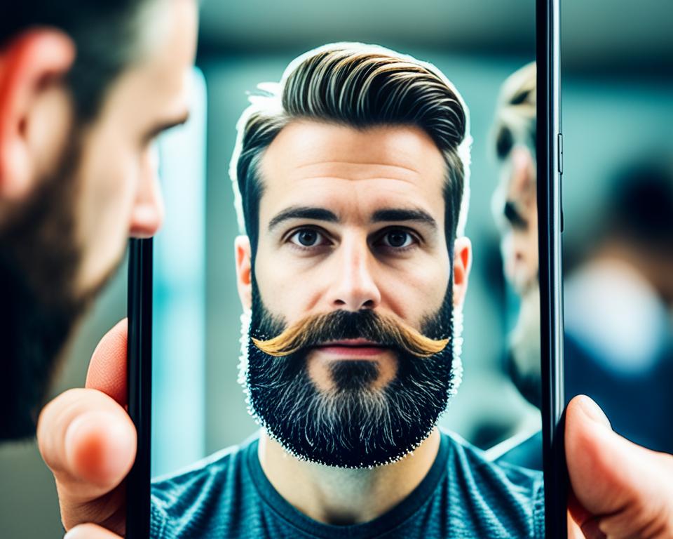 app de realidade aumentada para barba