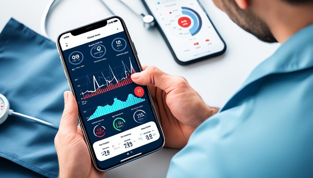 Aplicativo acompanha a pressao arterial