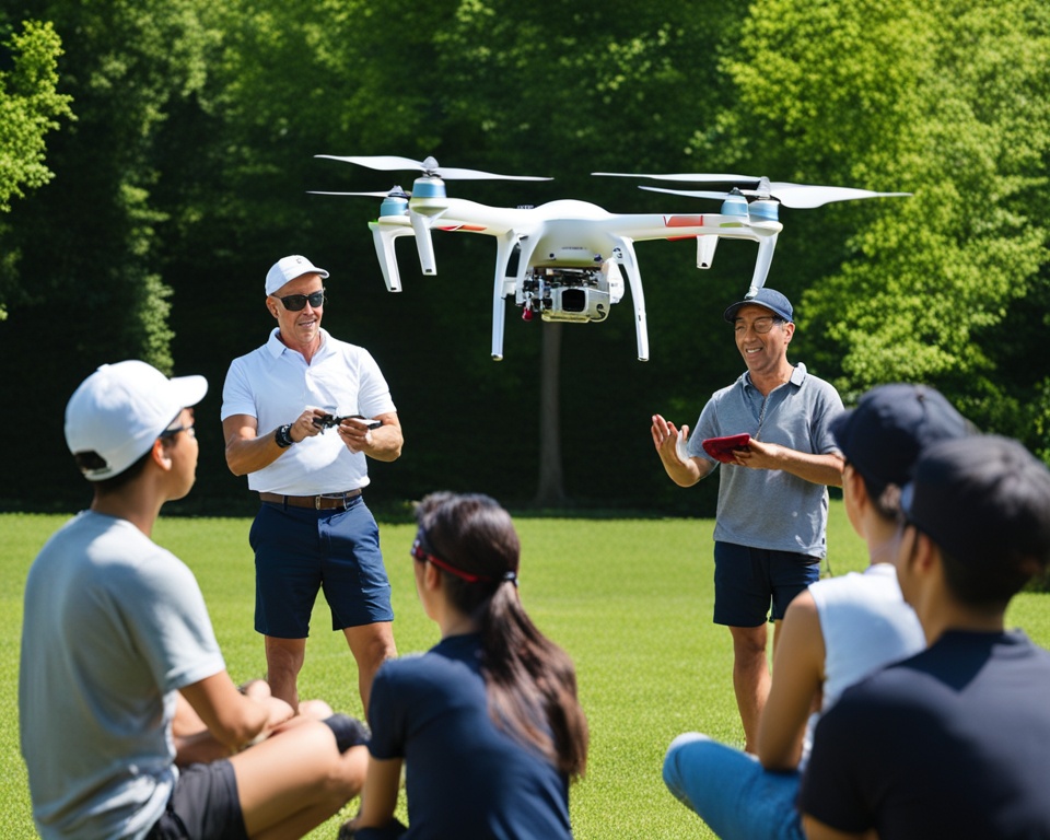 Curso de pilotar drone