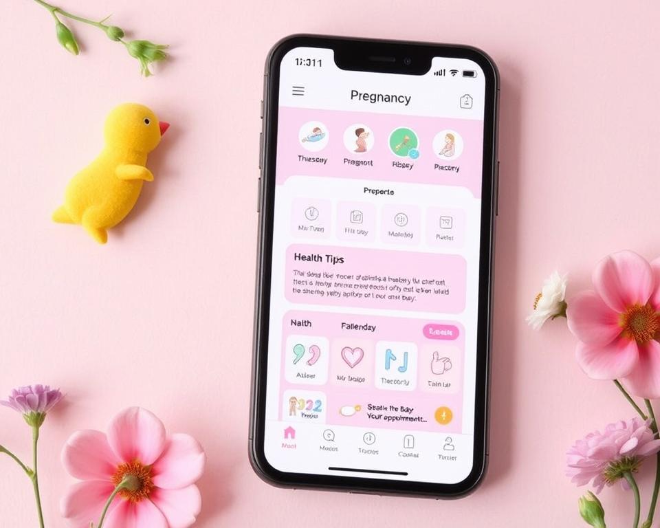 Aplicativo da o passo a passo para sua gravidez
