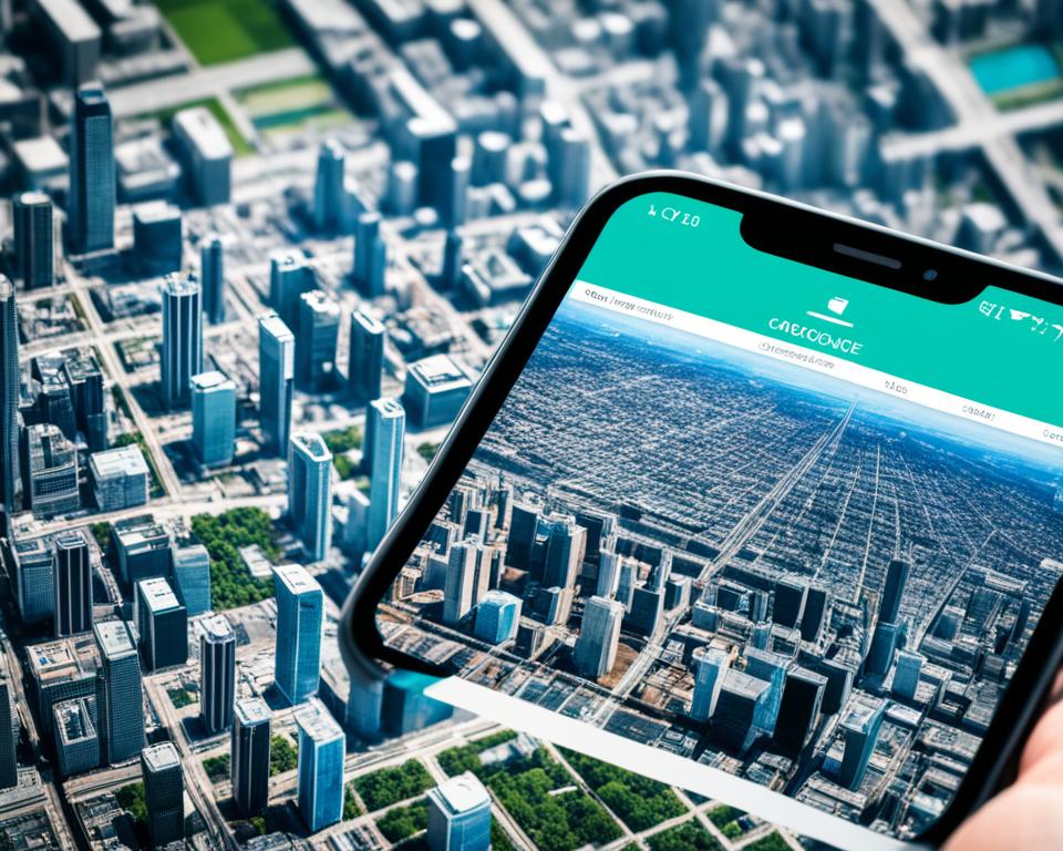 Aplicativo mostra sua cidade via satélite