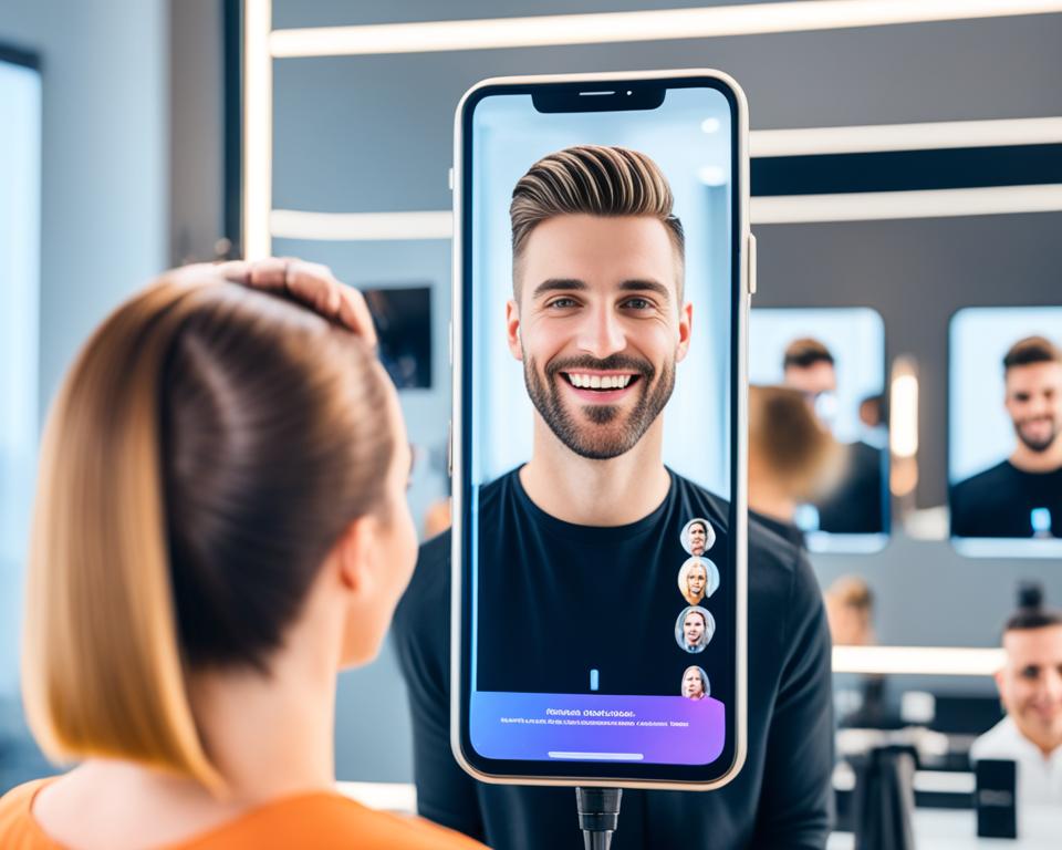 Aplicativo simula seu novo corte de cabelo