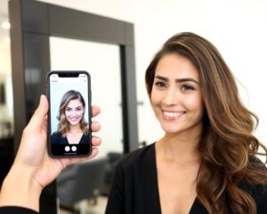 Aplicativo troca o corte do seu cabelo