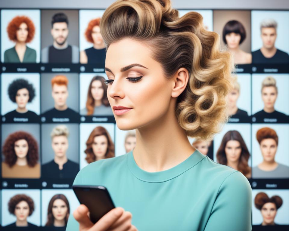 Aplicativo troca o seu cabelo