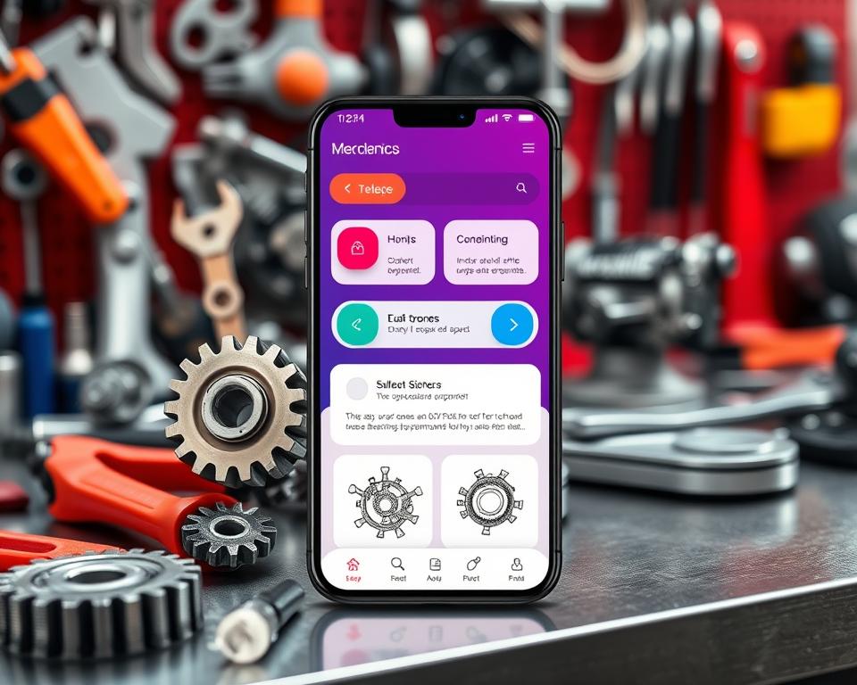 Aplicativo de Curso de mecânica