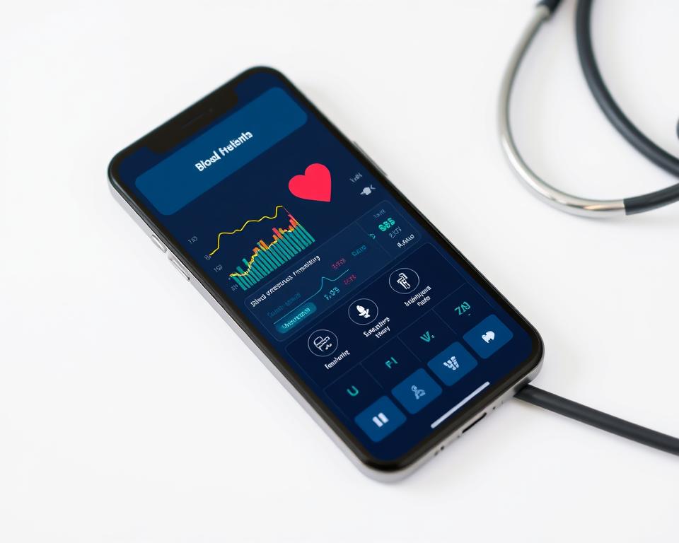 Aplicativo que acompanha sua pressão arterial