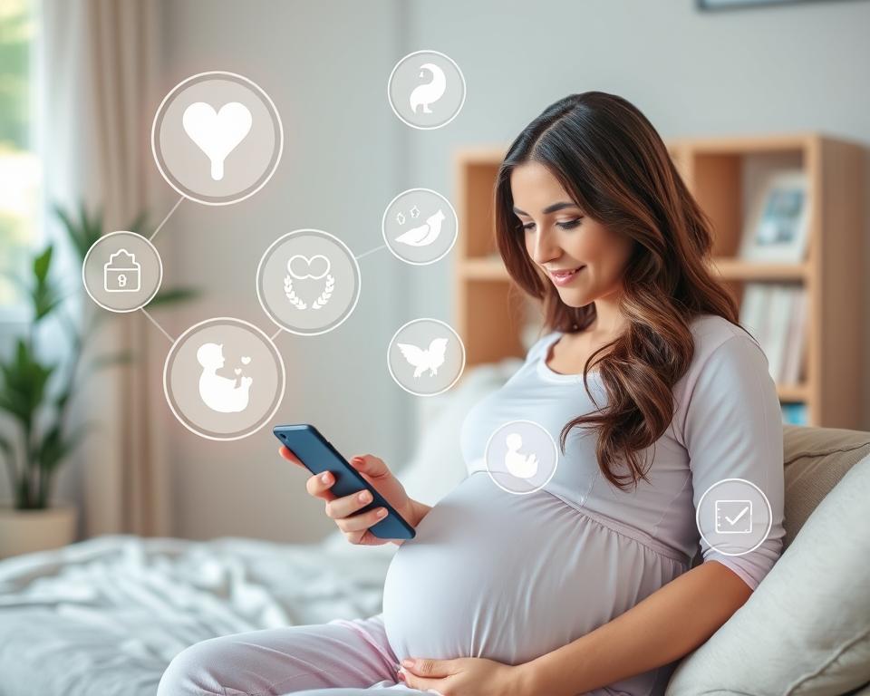 Aplicativo acompanha você na gravidez