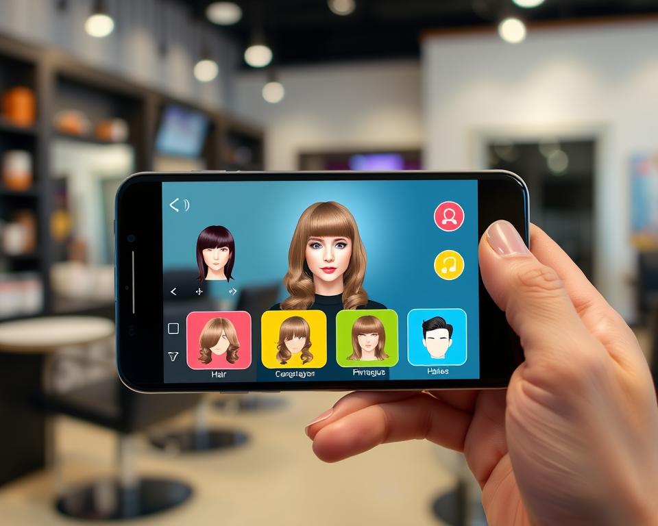 Aplicativo corta o seu cabelo online