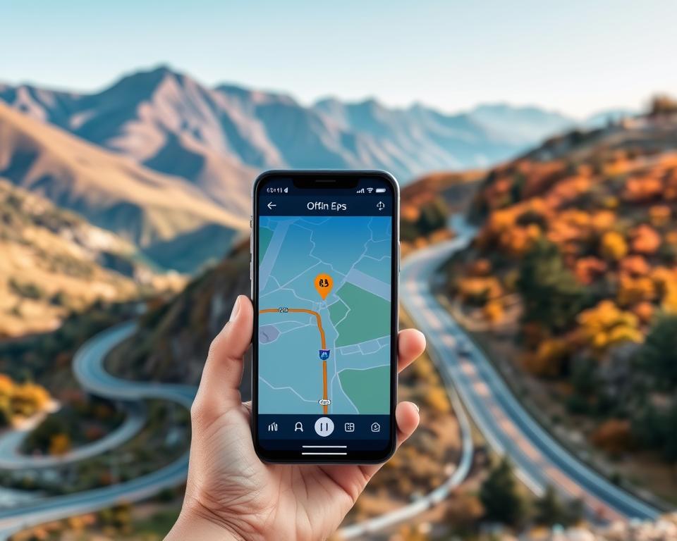 Aplicativo de GPS OFFLINE