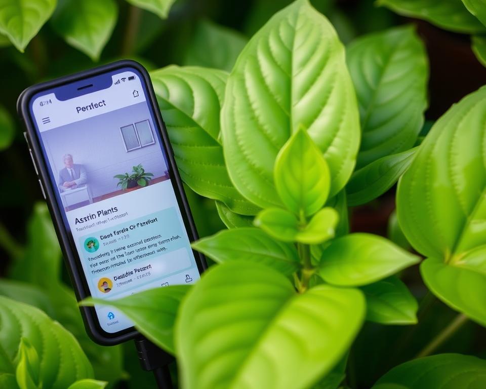 Aplicativo identifica planta pelo celular