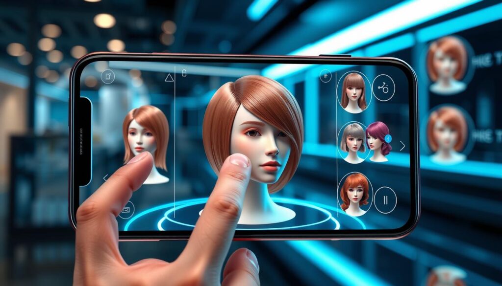 Aplicativo simula um novo corte de cabelo virtual