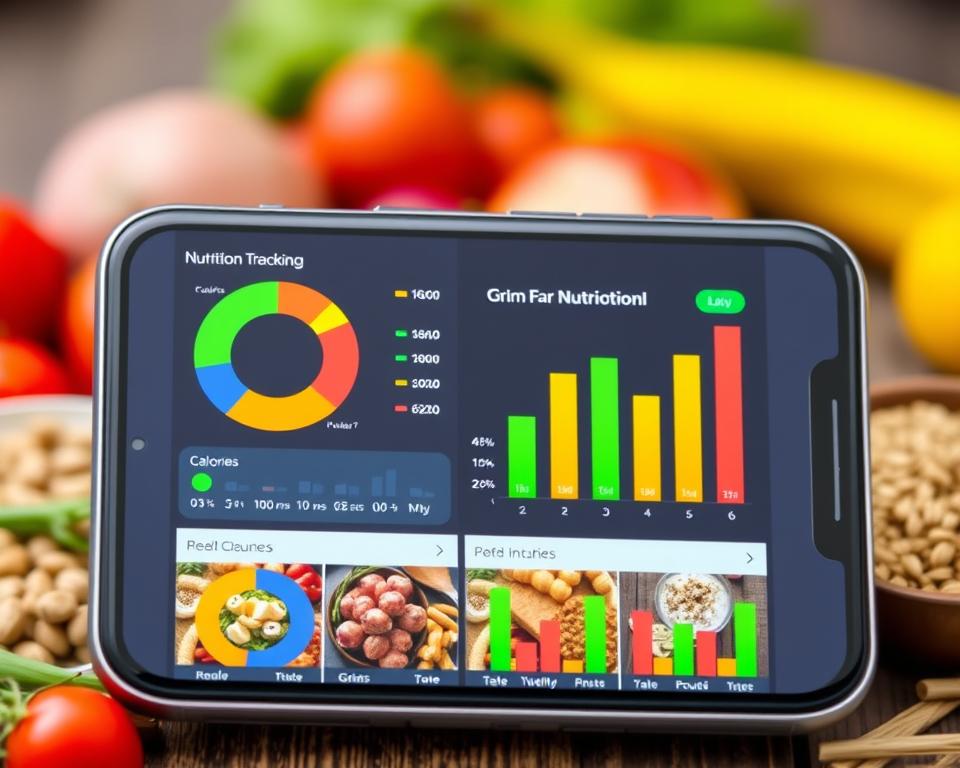 Rastreamento Nutricional e de Calorias nesse Aplicativo