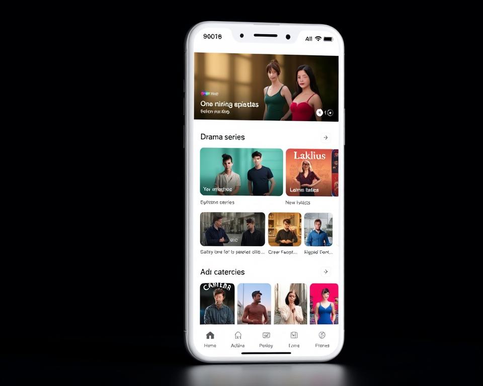 ReelShort app interface ReelShort app interface