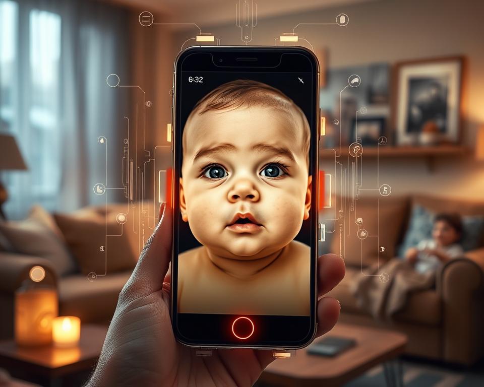 Aplicativo de IA mostra seu Bebê quanto estiver Velho