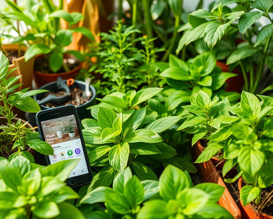 Idêntifique e Cuide de Suas Plantas com o Aplicativo