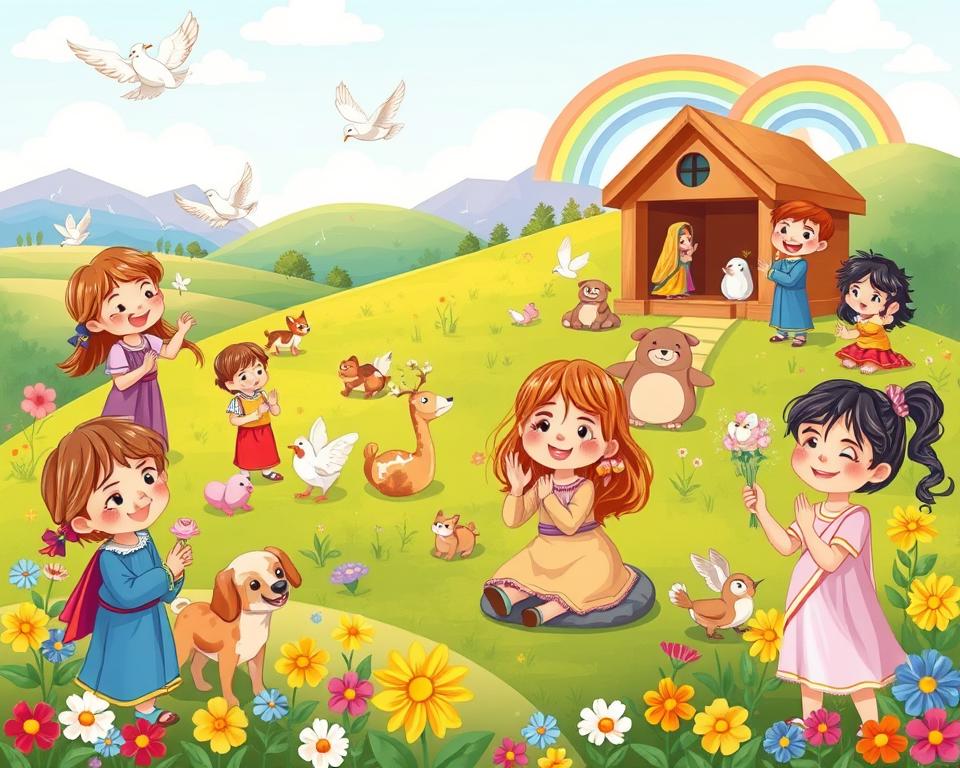 Melhores Desenhos Cristãos para seus Filhos no Aplicativo