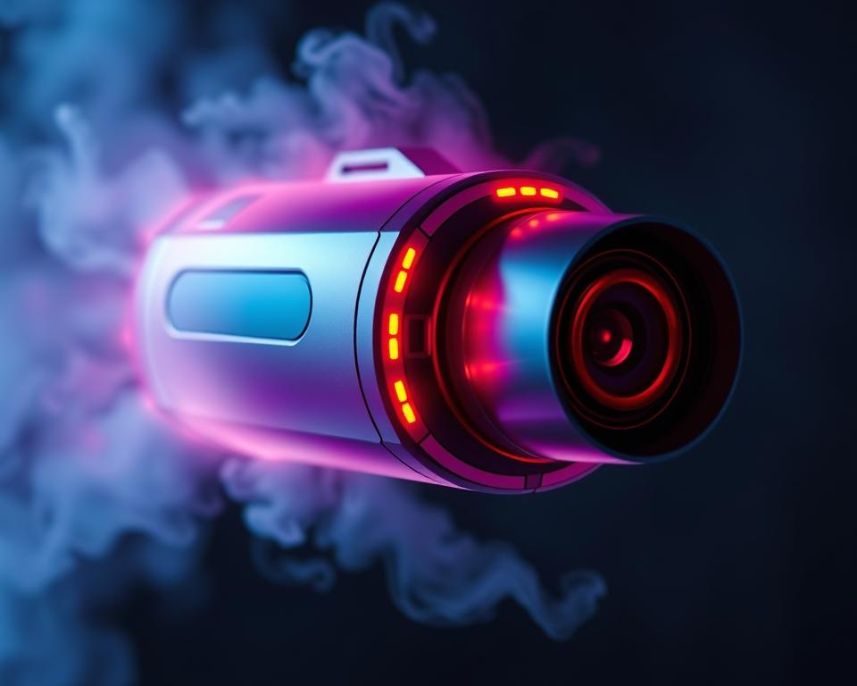 Simulador de Câmera Térmica nesse Aplicativo