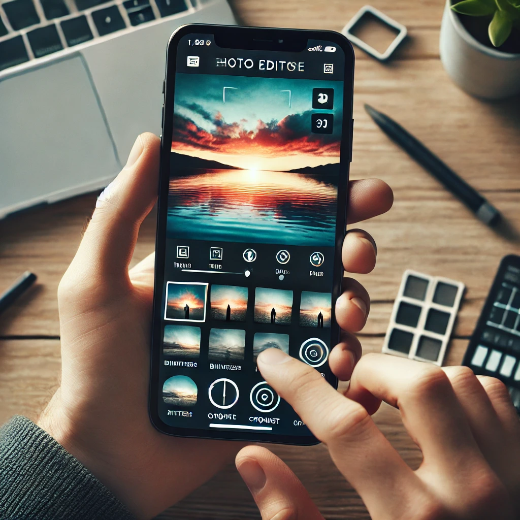 ferramenta de edição fotográfica com inteligência artificial