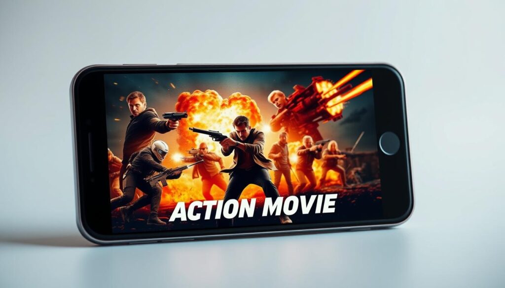 Assista Filmes de Ação em Alta Qualidade no Aplicativo