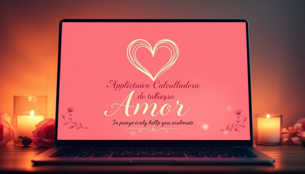 Aplicativo Calculadora do Amor - Encontre sua Alma Gêmea Hoje