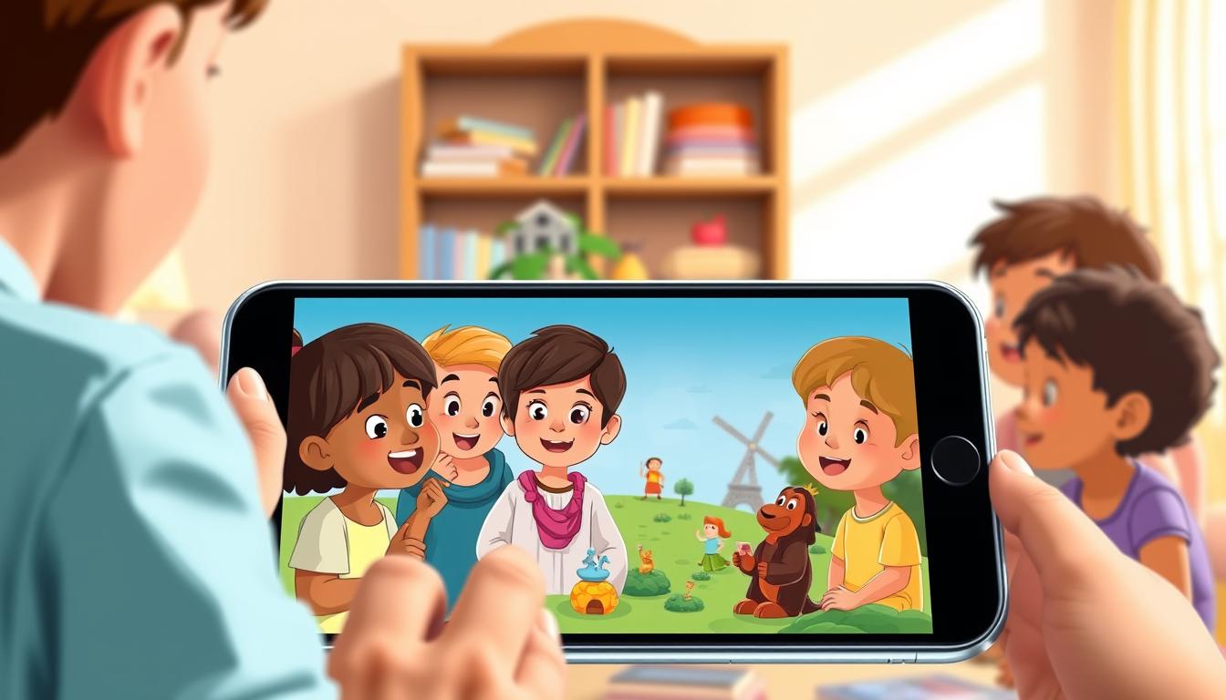 Baixe Aplicativo Para Seus Filhos Assistir Desenhos Bíblicos