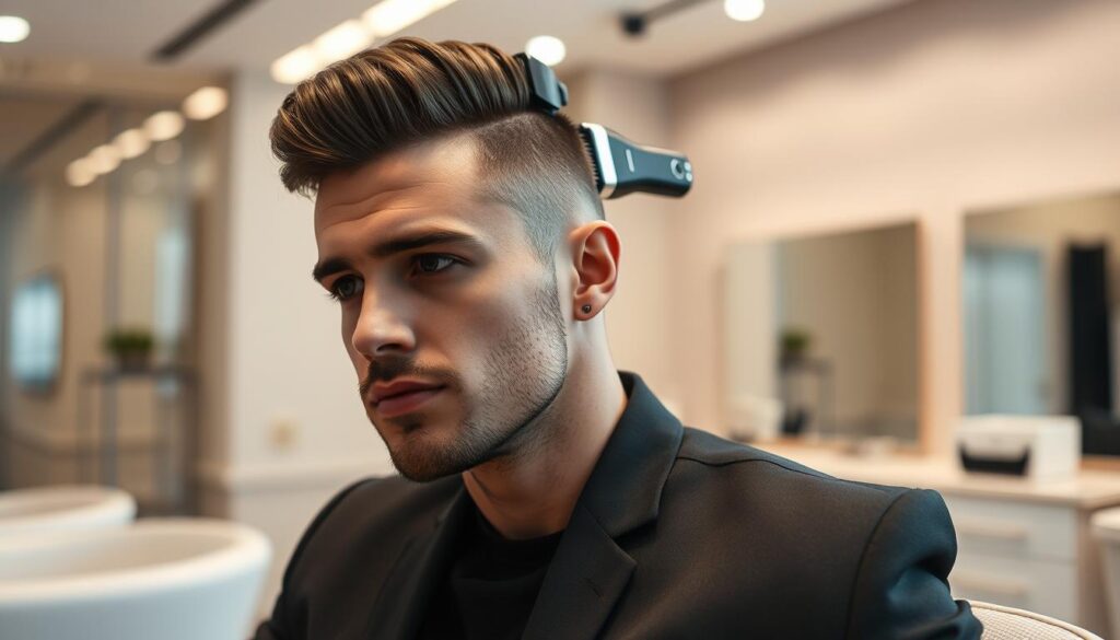 Trasnforme seu Visual com um Novo Corte de Cabelo com IA