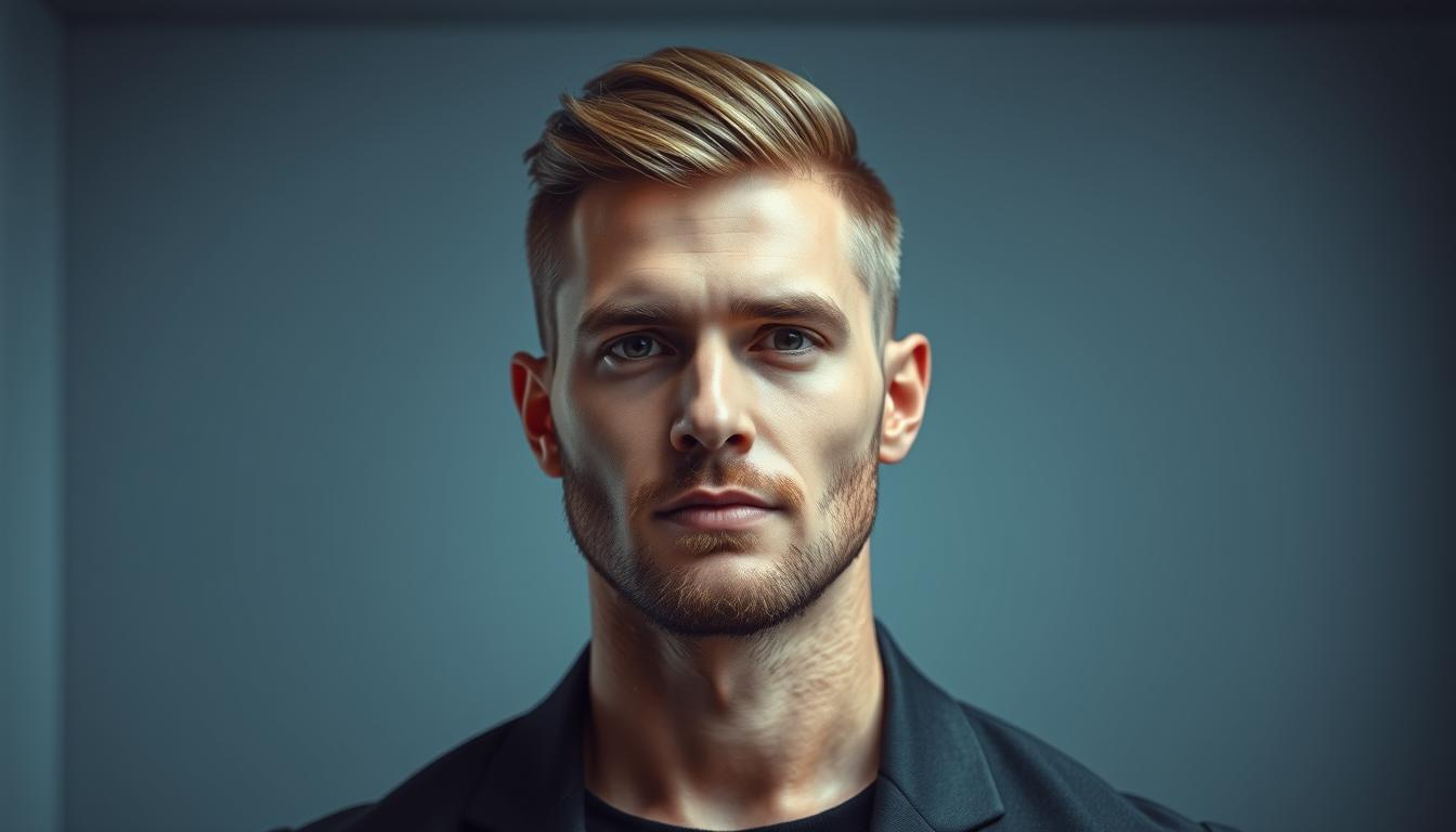 Um Novo Estilo de Cabelo Masculino ou Barba com IA