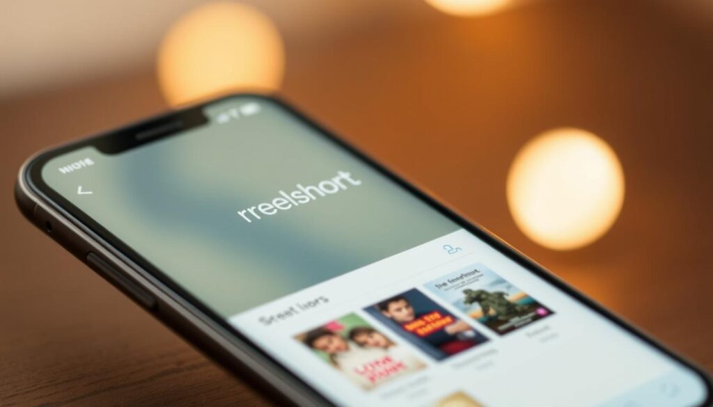 Aplicativo reelshort com novelas curtas