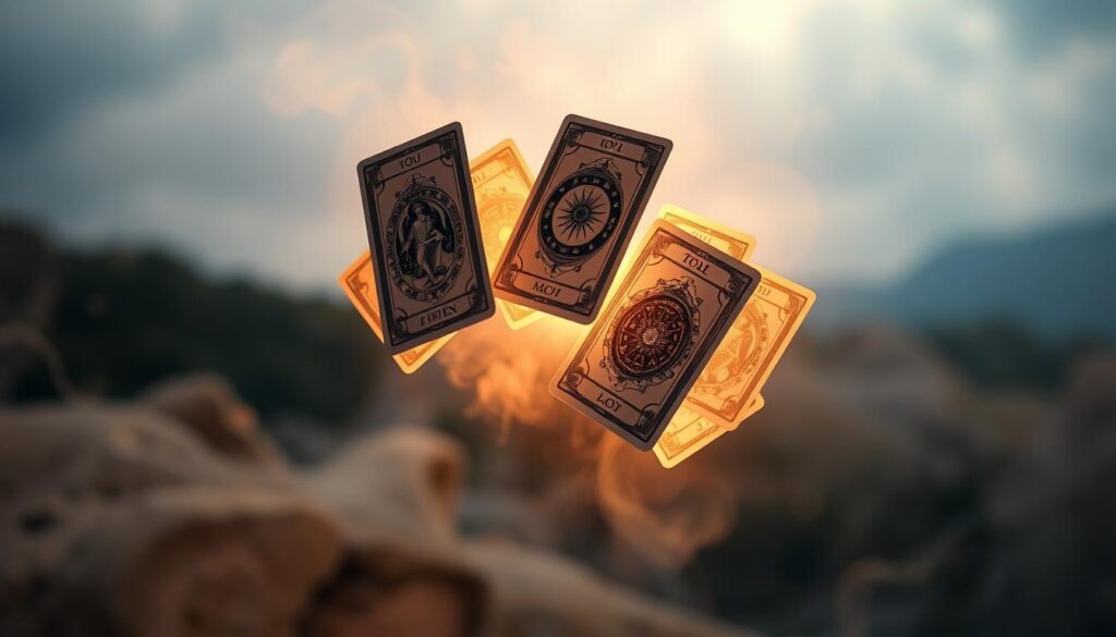 Descubra seu Futuro Jogando as Cartas de Tarô no App