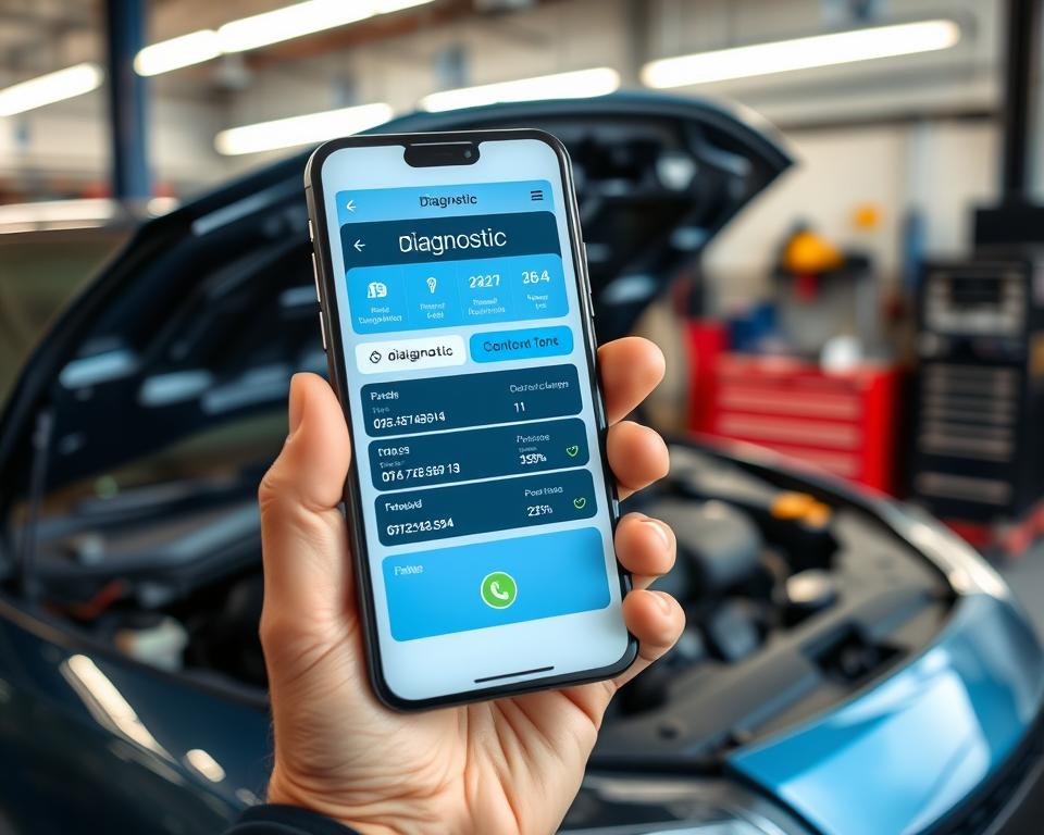 Diagnóstico automotivo com smartphone