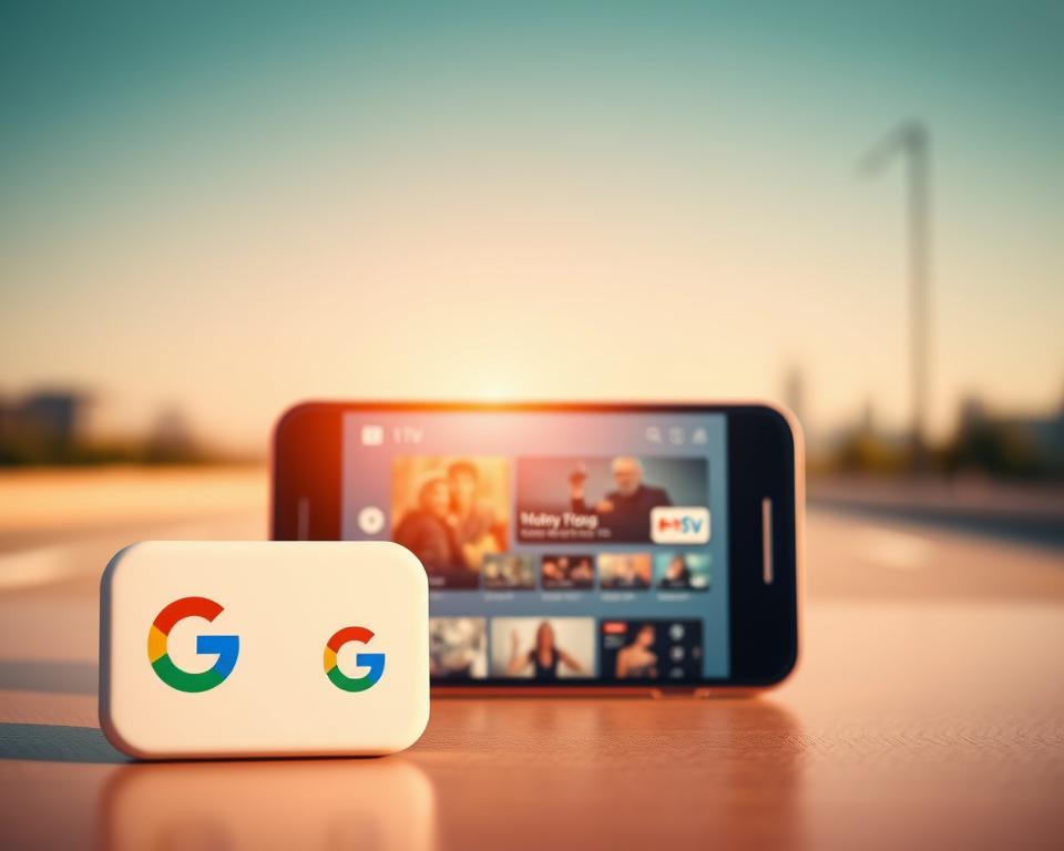 Google TV experiência mobile Google TV experiência mobile