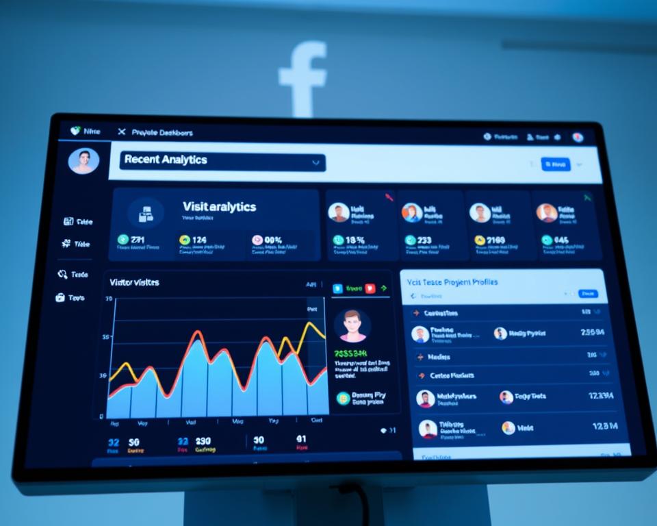 Monitoramento de visitas no Facebook