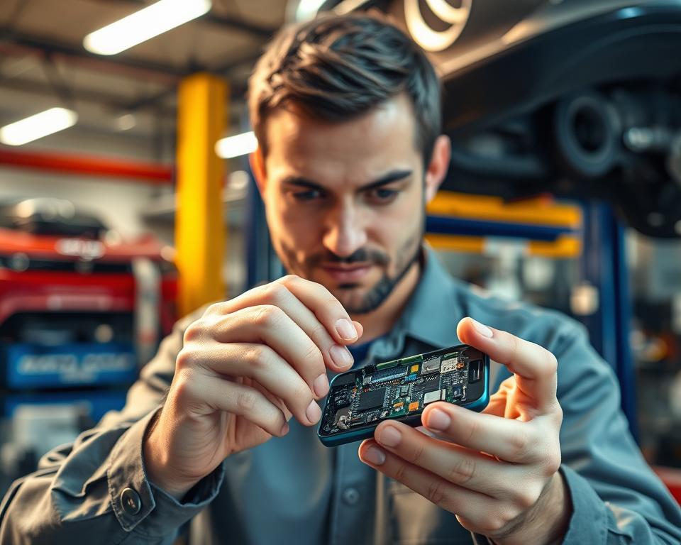 Tecnologia móvel para mecânica