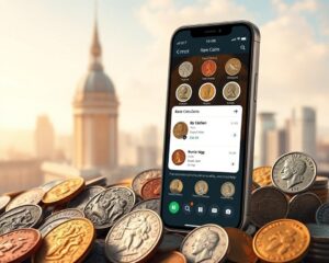 aplicativo para descobrir moedas raras