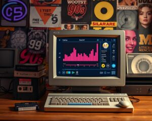 APLICATIVO DE MUSICA DOS ANOS 90