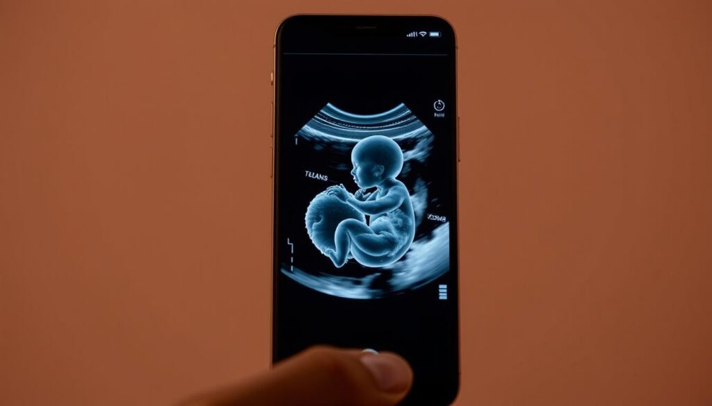 APP de Ultrassom: Veja seu Bebê na Barriga com seu Celular