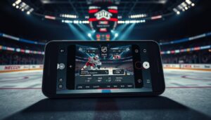 APP para assistir aos Jogos NHL de Hockey no Gelo Ao Vivo