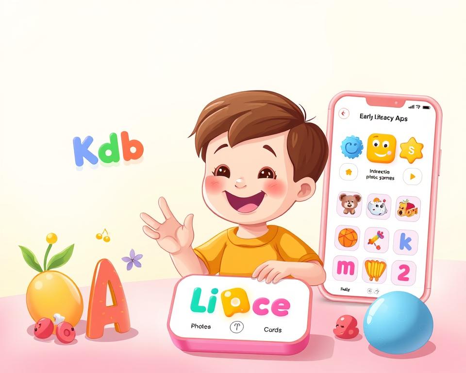 Aplicativo de alfabetização infantil