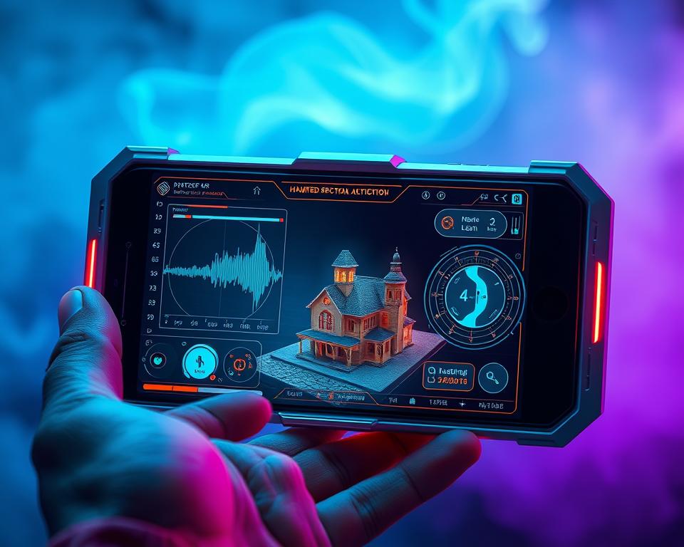 Detector de Fantasmas Aplicativo Detector de Fantasmas Aplicativo