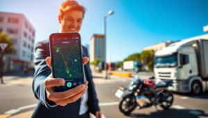 Tenha o APP Rastreador de Carros Motos e Caminhões Grátis