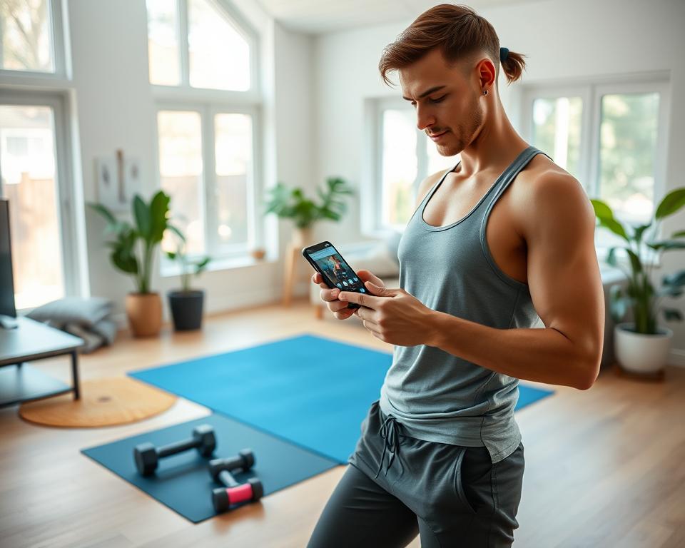 aplicativo para fazer exercicios em casa