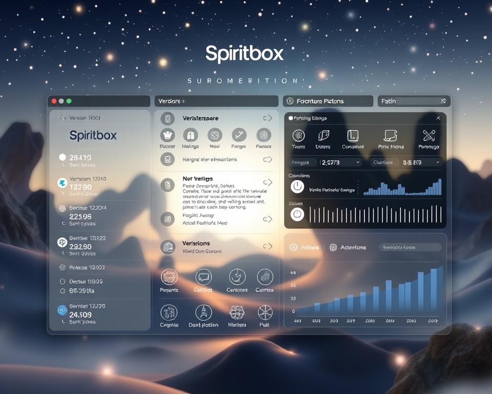 atualizações e histórico de versões do spirit box