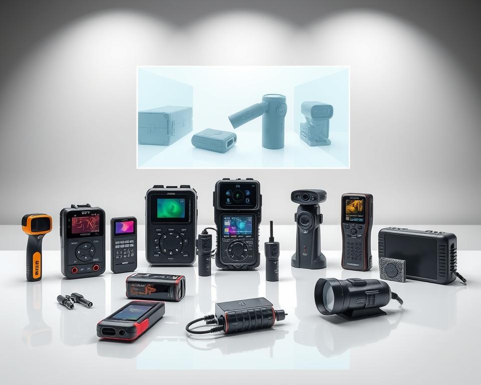 comparação detectores fantasmas