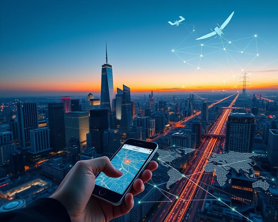 tecnologia de localização