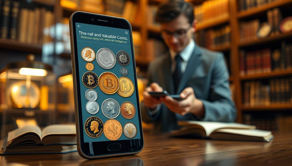 APP que usa IA Revela Moedas Raras e Valiosas - Baixe Grátis