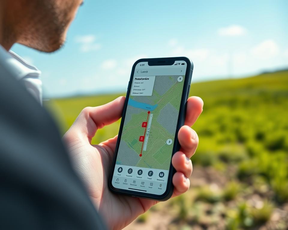 Aplicativo de medir terrenos