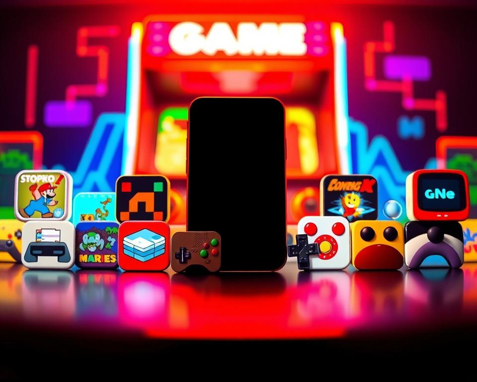 Aplicativos de jogos Retro