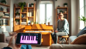 Aprenda a Tocar Piano usando Apenas seu Celular e Nosso APP