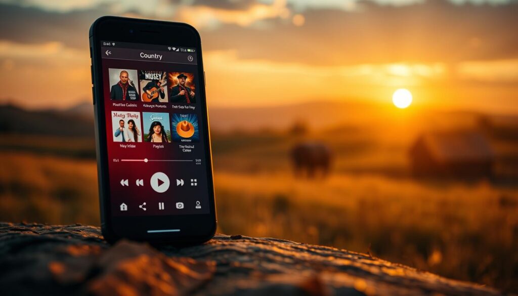 As Melhores Músicas Country Reunidas em um só Aplicativo